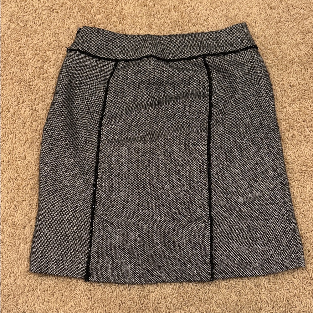 Merona Gray and Black Pencil Skirt - Picture 3 of 3